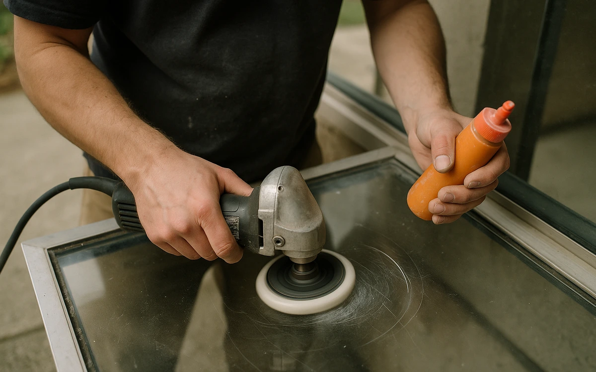 Window scratch repair contractor